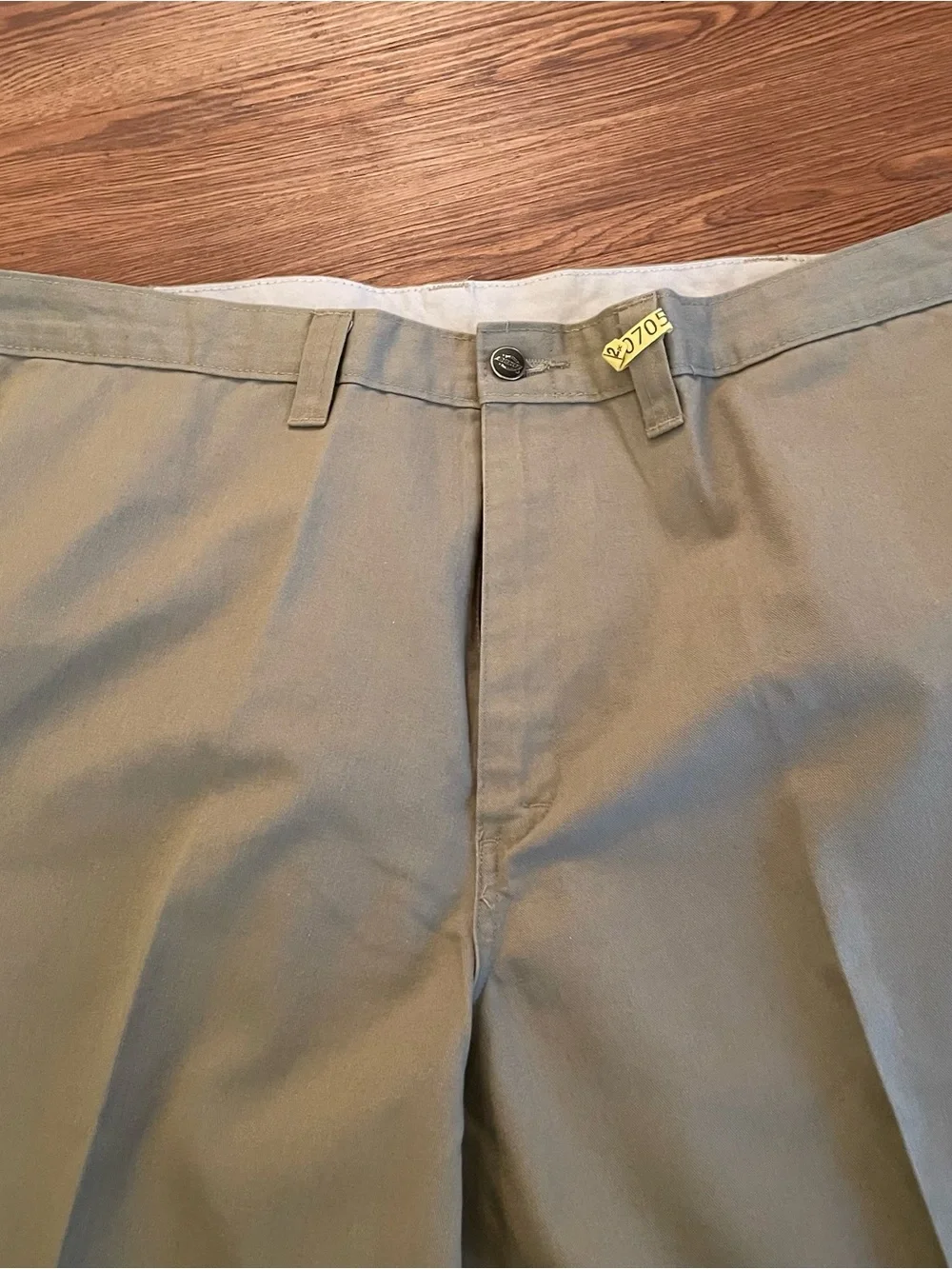 Dickies Pants 42x33‎ Lot Of 2 Khaki Flat Front Cell Pocket